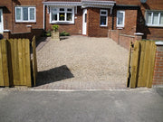 GroundTex Heavy Duty Ground Cover Membrane Used Under Gravel On Driveway